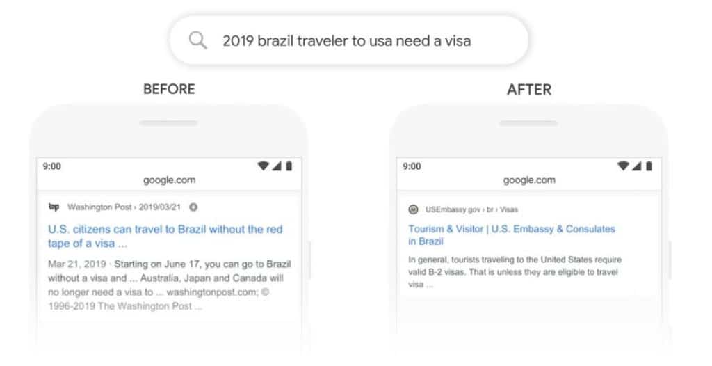 BERT: Googles großes Algorithmus-Update erklärt 2 Veränderungen durch Google BERT