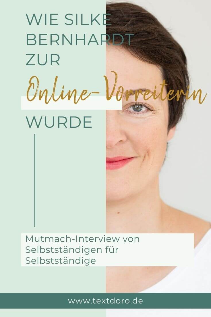 Silke Bernhardt Selbstständigkeit Interview mit Silke Bernhardt