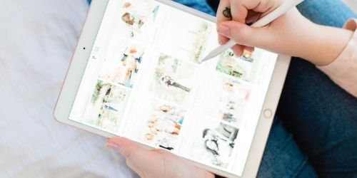 Linkbuilding auf dem Tablet