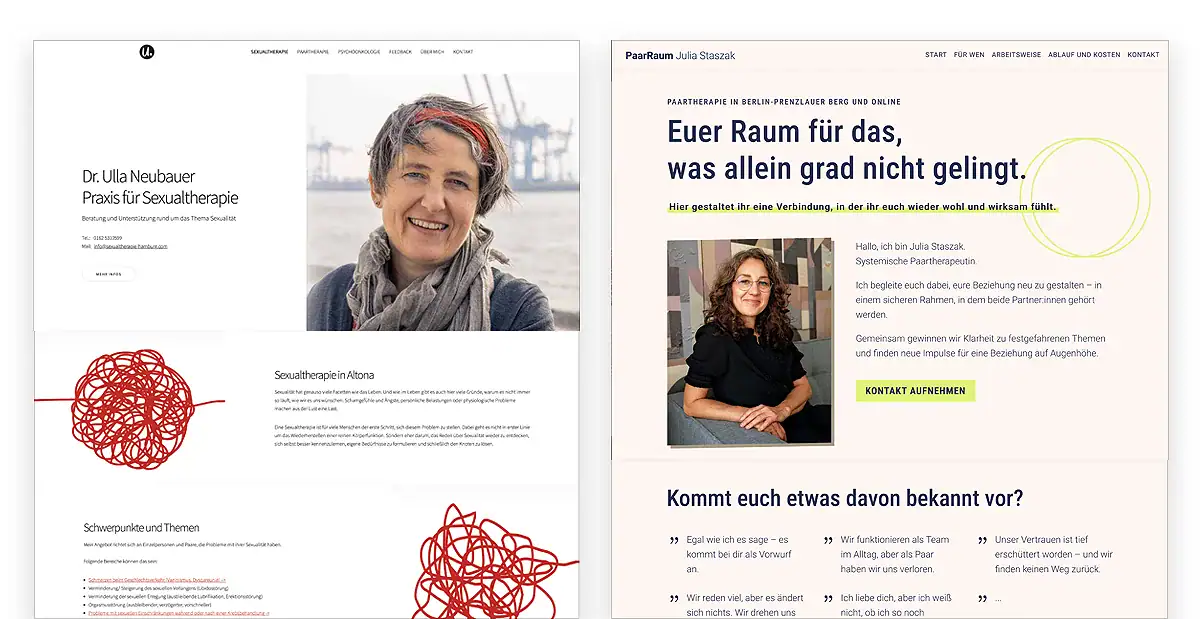 Website ist nicht gleich Website: Besonderheiten für Coaches und Therapeut:innen 2